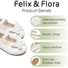 image:imageFelix amp Flora Toddler Little Girls Dress Shoes  Flower Girls Mary Jane Flats Ballet Shoes Party WeddingBf01white