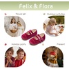 image:imageFelix amp Flora Toddler Little Girls Dress Shoes  Flower Girls Mary Jane Flats Ballet Shoes Party WeddingBf17burgundy