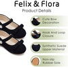 image:imageFelix amp Flora Toddler Little Girls Dress Shoes  Flower Girls Mary Jane Flats Ballet Shoes Party WeddingBf21black