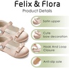 image:imageFelix amp Flora Toddler Little Girls Dress Shoes  Flower Girls Mary Jane Flats Ballet Shoes Party WeddingBf21s Dark Nude
