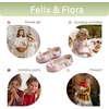 image:imageFelix amp Flora Toddler Little Girls Dress Shoes  Flower Girls Mary Jane Flats Ballet Shoes Party WeddingBf21s Pink