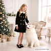 image:imageFelix amp Flora Toddler Little Girls Dress Shoes  Flower Girls Mary Jane Flats Ballet Shoes Party WeddingBf22black