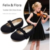 image:imageFelix amp Flora Toddler Little Girls Dress Shoes  Flower Girls Mary Jane Flats Ballet Shoes Party WeddingBf22black