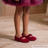 image:imageFelix amp Flora Toddler Little Girls Dress Shoes  Flower Girls Mary Jane Flats Ballet Shoes Party WeddingBf22burgundy