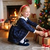 image:imageFelix amp Flora Toddler Little Girls Dress Shoes  Flower Girls Mary Jane Flats Ballet Shoes Party WeddingBf22navy Blue