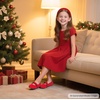 image:imageFelix amp Flora Toddler Little Girls Dress Shoes  Flower Girls Mary Jane Flats Ballet Shoes Party WeddingBf22red