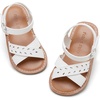 image:imageFelix amp Flora Toddler Girl Sandals  Little Girl Easter Dress Shoes Lightweight Open Toe Beach Holiday FlatsBc219ivory White