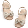 image:imageFelix amp Flora Toddler Girl Sandals Open Toe Dress Flats for Parties WeddingsBc252gold