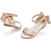 image:imageFelix amp Flora Toddler Girl Sandals Open Toe Flower Girl Soft Princess Flat ShoesBc324dark Nude