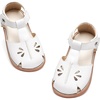 image:imageFelix amp Flora Toddler Girls Sandals Soft Rubber Princess Flat Shoes Flower Girl ShoesBc311white