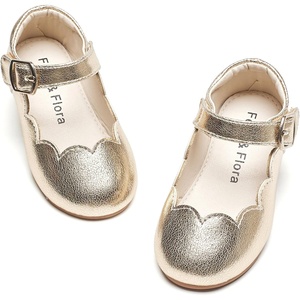 image:imageFelix amp Flora Toddler Flower Girl Dress Shoes  Baby Girl Ballet Mary Jane Flats for Party School WeddingB902gold
