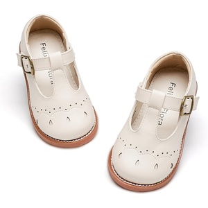 image:imageFelix amp Flora Toddler Girl Mary Jane Dress Shoes  School Oxford Flats for Girl Party ShoesB423beige