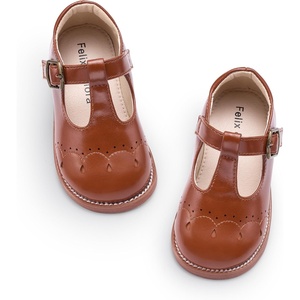 image:imageFelix amp Flora Toddler Girl Mary Jane Dress Shoes  School Oxford Flats for Girl Party ShoesB423brown