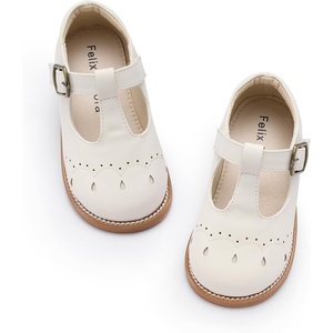 image:imageFelix amp Flora Toddler Girl Mary Jane Dress Shoes  School Oxford Flats for Girl Party ShoesB423white