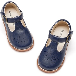 image:imageFelix amp Flora Toddler Girl Mary Jane Dress Shoes  School Oxford Flats for Girl Party ShoesB425navy Blue