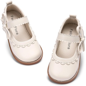 image:imageFelix amp Flora Toddler Girl Mary Jane Dress Shoes  School Oxford Flats for Girl Party ShoesB429beige