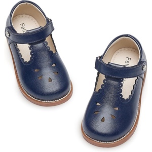 image:imageFelix amp Flora Toddler Girl Oxford Dress Shoes  Mary Jane Flats for Little Girl Party School ShoesB426navy Blue