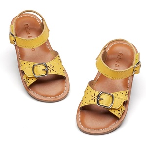 image:imageFelix amp Flora Toddler Girl Sandals  Flower Girl Dress Shoes Open Toe Little Kid FlatsBc316yellow