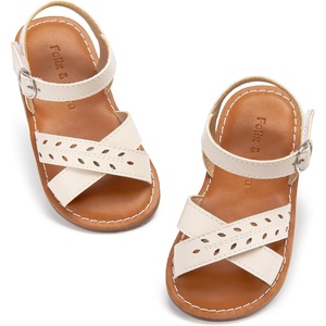 image:imageFelix amp Flora Toddler Girl Sandals  Little Girl Easter Dress Shoes Lightweight Open Toe Beach Holiday FlatsBc219beige