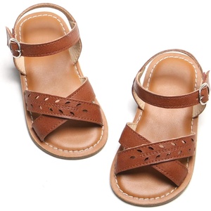 image:imageFelix amp Flora Toddler Girl Sandals  Little Girl Easter Dress Shoes Lightweight Open Toe Beach Holiday FlatsBc219brown