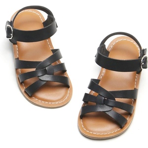 image:imageFelix amp Flora Toddler Girl Sandals  Little Girl Easter Dress Shoes Lightweight Open Toe Beach Holiday FlatsBc222black