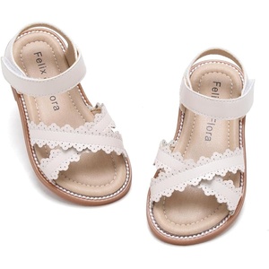 image:imageFelix amp Flora Toddler Girl Sandals  Little Girl Easter Dress Shoes Lightweight Open Toe Beach Holiday FlatsBc286beige
