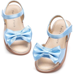 image:imageFelix amp Flora Toddler Girl Sandals  Little Girl Easter Dress Shoes Lightweight Open Toe Beach Holiday FlatsBc291blue