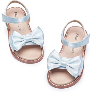 image:imageFelix amp Flora Toddler Girl Sandals  Little Girl Easter Dress Shoes Lightweight Open Toe Beach Holiday FlatsBc291light Blue