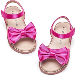 image:imageFelix amp Flora Toddler Girl Sandals  Little Girl Easter Dress Shoes Lightweight Open Toe Beach Holiday FlatsBc291magenta