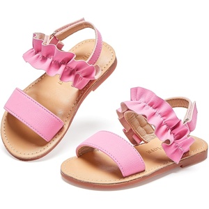 image:imageFelix amp Flora Toddler Girl Sandals  Little Girl Easter Dress Shoes Lightweight Open Toe Beach Holiday FlatsBc300fl Pink