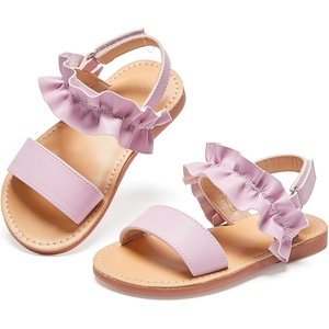 image:imageFelix amp Flora Toddler Girl Sandals  Little Girl Easter Dress Shoes Lightweight Open Toe Beach Holiday FlatsBc300fl Purple