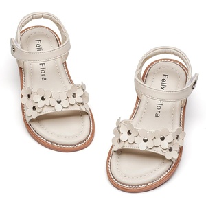 image:imageFelix amp Flora Toddler Girl Sandals  Little Girl Easter Dress Shoes Lightweight Open Toe Beach Holiday FlatsBc317beige