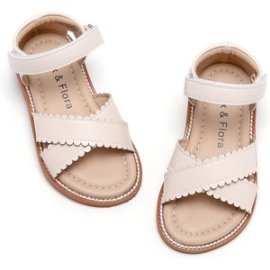 image:imageFelix amp Flora Toddler Girl Sandals Flower Girl Dress Shoes Open Toe Little Kid FlatsBc212beige