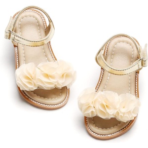 image:imageFelix amp Flora Toddler Girl Sandals Open Toe Dress Flats for Parties WeddingsBc207gold