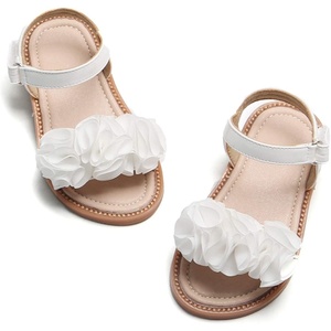 image:imageFelix amp Flora Toddler Girl Sandals Open Toe Dress Flats for Parties WeddingsBc207white
