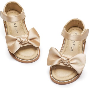 image:imageFelix amp Flora Toddler Girl Sandals Open Toe Dress Flats for Parties WeddingsBc245s Dark Nude