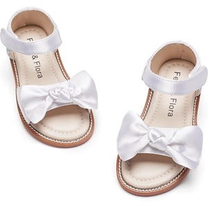 image:imageFelix amp Flora Toddler Girl Sandals Open Toe Dress Flats for Parties WeddingsBc245s White