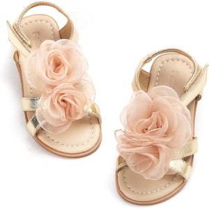 image:imageFelix amp Flora Toddler Girl Sandals Open Toe Dress Flats for Parties WeddingsBc254champagne