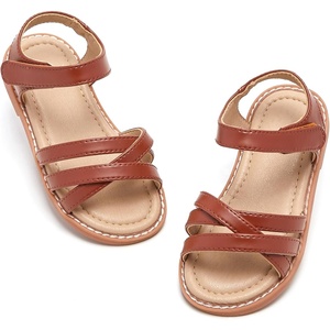 image:imageFelix amp Flora Toddler Girl Sandals Open Toe Dress Flats for Parties WeddingsBc266brown