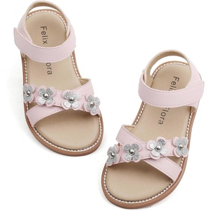 image:imageFelix amp Flora Toddler Girl Sandals Open Toe Dress Flats for Parties WeddingsBc290pink