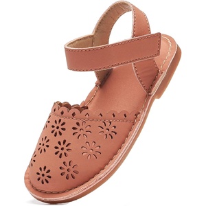 image:imageFelix amp Flora Toddler Girls Sandals Soft Rubber Princess Flat Shoes Flower Girl ShoesBc299coral