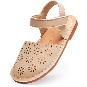 image:imageFelix amp Flora Toddler Girls Sandals Soft Rubber Princess Flat Shoes Flower Girl ShoesBc299tan