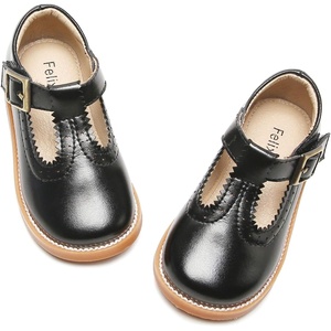 image:imageFelix amp Flora Toddler Little Girl Mary Jane Dress Shoes  Ballet Flats for Easter Flower Girl Party School ShoesB348black