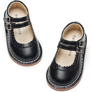 image:imageFelix amp Flora Toddler Little Girl Mary Jane Dress Shoes  Ballet Flats for Easter Flower Girl Party School ShoesB430black
