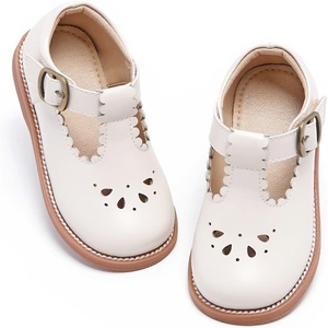 image:imageFelix amp Flora Toddler Little Girl Mary Jane Dress Shoes  Ballet Flats for Girl Party School ShoesB366beige