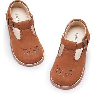 image:imageFelix amp Flora Toddler Little Girl Mary Jane Dress Shoes  Ballet Flats for Girl Party School ShoesB366fs Brown