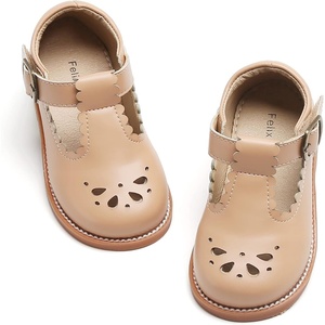 image:imageFelix amp Flora Toddler Little Girl Mary Jane Dress Shoes  Ballet Flats for Girl Party School ShoesB366nude