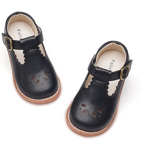 image:imageFelix amp Flora Toddler Little Girl Mary Jane Dress Shoes  Ballet Flats for Girl Party School ShoesB366retro Black