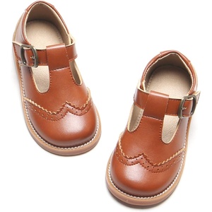 image:imageFelix amp Flora Toddler Little Girl Mary Jane Dress Shoes  Ballet Flats for Girl Party School ShoesB368brown