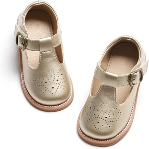 image:imageFelix amp Flora Toddler Little Girl Mary Jane Dress Shoes  Ballet Flats for Girl Party School ShoesB369gold